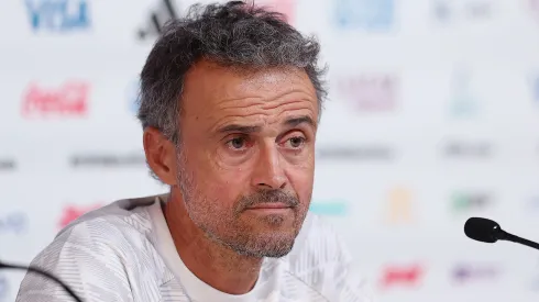 Christopher Lee/ Getty Images- Luis Enrique, técnico da Espanha
