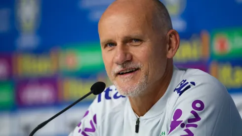 Buda Mendes/ Getty Images- Taffarel, campeão Mundial em 1994 e atual preparador de goleiros da Seleção
