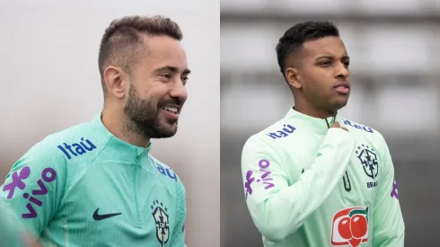 Fotos: Lucas Figueiredo/CBF - Tite toma decisão sobre Everton Ribeiro x Rodrygo