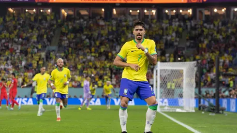 Foto: (Lucas Figueiredo/CBF) – Lucas Paquetá que as dancinhas da Seleção Brasileira vão continuar na Copa do Mundo
