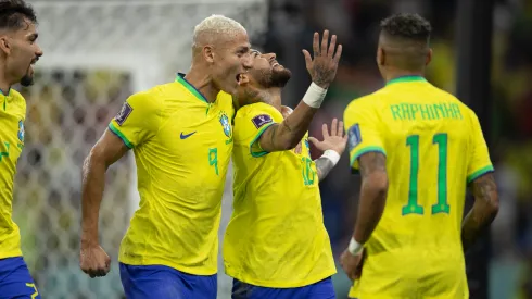 Foto: Flickr/CBF- Neymar, Richarlison, Raphinha e Paquetá 
