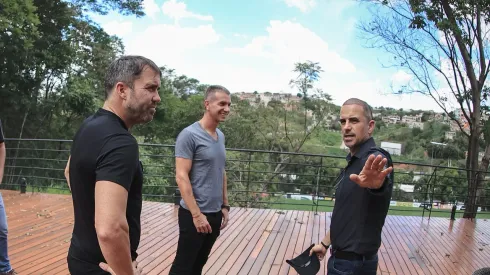 Foto: (Flickr Oficial Atletico/Divulgacao) - Rodrigo Caetano tem a missão de trazer reforços para o Atletico de Eduardo Coudet