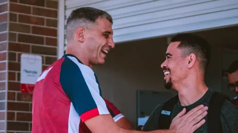 Foto: (Mateus Lotif/FEC) - Yago Pikachu vai trabalhar novamente com Juan Pablo Vojvoda no Fortaleza em 2023