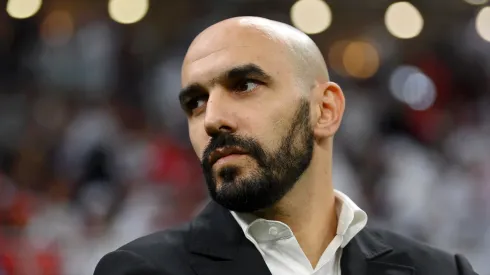 Foto: (Dan Mullan/Getty Images) - Walid Regragui levou Marrocos a uma semifinal de Copa do Mundo pela primeira vez na história