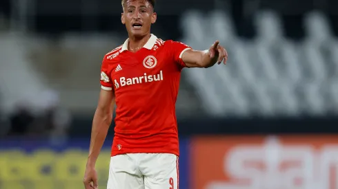 Wagner Meier/ Getty Images- Braian Romero, centroavante do Internacional
