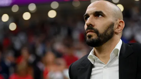 Dan Mullan/ Getty Images- Walid Regragui, técnico de Marrocos