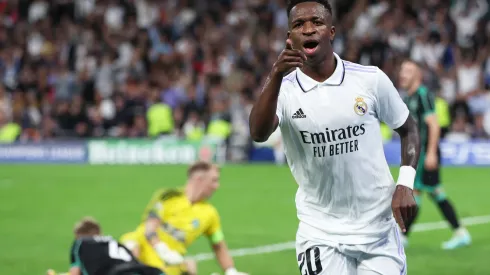 Clive Brunskill/ Getty Images- Vinícius Júnior, atacante do Real Madrid
