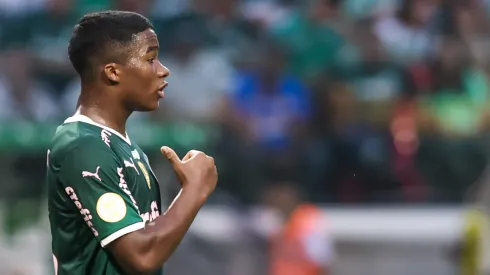 Marcello Zambrana/AGIF- Endrick, atacante do Palmeiras