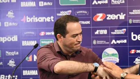 Foto: (Kely Pereira/AGIF) - Marcelo Paz, presidente do Fortaleza, contratou um dos jogadores do Ceará
