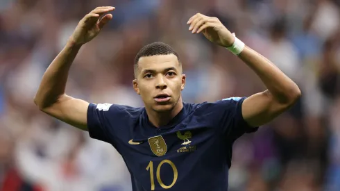 Photo by Catherine Ivill/Getty Images – Mbappé atinge marca histórica na Copa do Mundo
