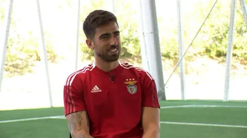 Reprodução/ Youtube- Rodrigo Pinho, atacante do Benfica