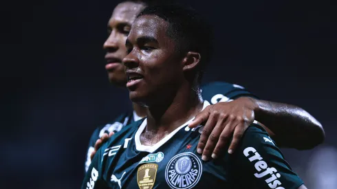 Foto: (Ettore Chiereguini/AGIF) – Endrick estreou entre os profissionais do Palmeiras no dia 6 de outubro
