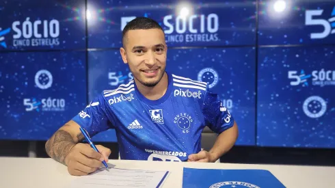 Foto: Marco A. Ferraz/Cruzeiro – William acertou com o Cruzeiro para 2023
