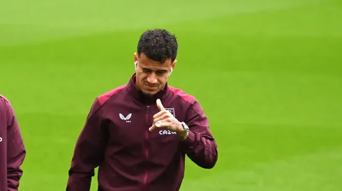 Foto: (Stu Forster/Getty Images) – Phillipe Coutinho, do Aston Villa, é o desejo do Corinthians no mercado
