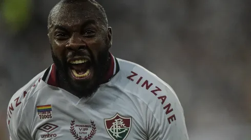 Foto: Thiago Ribeiro/AGIF - Manoel celebra fase artilheira no Fluminense