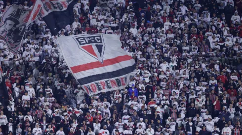 Alexandre Schneider/ Getty Images- Torcida do São Paulo no Morumbi