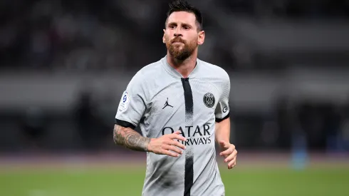 Masashi Hara/ Getty Images- Messi, atacante do PSG
