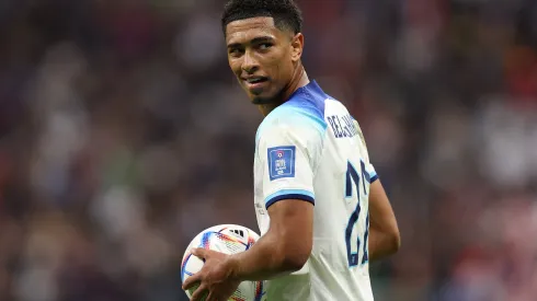 Richard Heathcote/ Getty Images- Jude Bellingham, volante do Borussia Dortmund