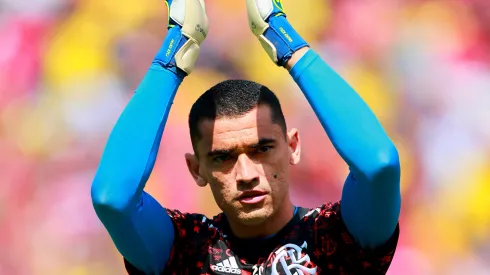 Foto: (Buda Mendes/Getty Images) – Santos foi um dos destaques do Flamengo na temporada
