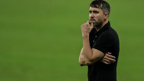 Thiago Ribeiro/AGIF- Eduardo Coudet, técnico do Atlético-MG