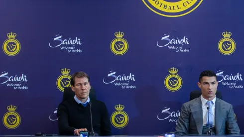 Foto: (Yasser Bakhsh/Getty Images) - Juninho Pernambucano já teve problemas com Rudi Garcia, novo técnico de Cristiano Ronaldo no Al Nassr