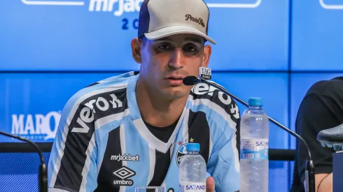 Morgana Schuh/Grêmio FBPA- Franco Cristaldo, meia do Grêmio