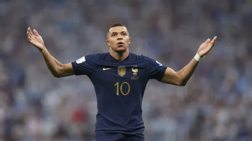 Catherine Ivill/ Getty Images- Kylian Mbappé, atacante do PSG
