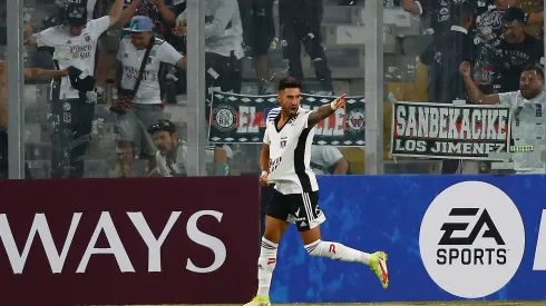 Marcelo Hernandez/ Getty Images- Juan Martín Lucero em sua passagem pelo Colo-Colo
