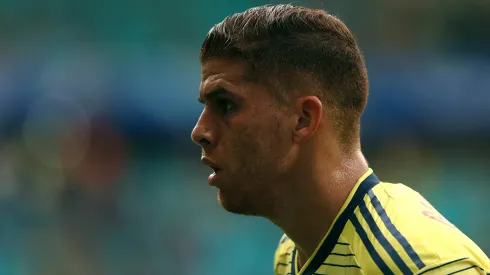 SALVADOR, BRAZIL – JUNE 23: Gustavo Cuellar of Colombia looks on during the Copa America Brazil 2019 group B match between Colombia and Paraguay at Arena Fonte Nova on June 23, 2019 in Salvador, Brazil. (Photo by Bruna Prado/Getty Images)
