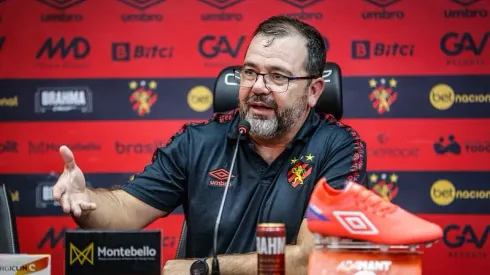 Rafael Bandeira/ Sport Club Recife- Enderson Moreira, técnico do Sport