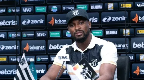 Foto: (Marcelo Vidal/CearaSC.com) - Luiz Otávio concedeu entrevista coletiva no Ceará nesta segunda (16)