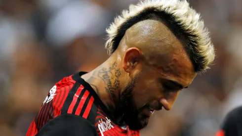 Ricardo Moreira/ Getty Images- Arturo Vidal, meia do Flamengo
