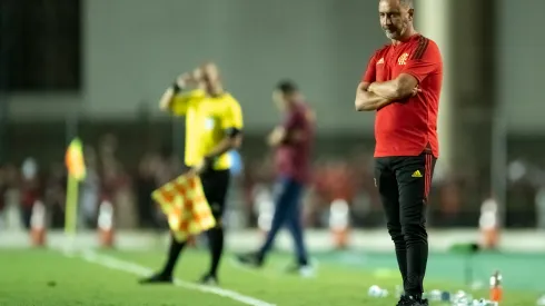 Jorge Rodrigues/AGIF- Vítor Pereira, técnco do Flamengo