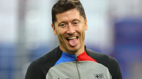 (Photo by Alexander Hassenstein/Getty Images)- Robert Lewandowski
