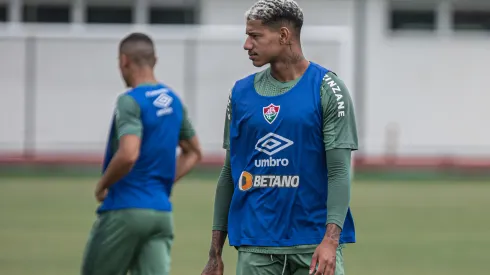 Foto: (Marcelo Gonçalves/Fluminense F.C.) – Marrony deve ser uma das novidades do Fluminense para o jogo contra o Boavista
