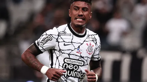 Ettore Chiereguini/AGIF- Paulinho, volante do Corinthians
