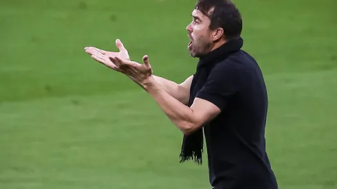 Pedro H. Tesch/AGIF- Eduardo Coudet, técnico do Atlético-MG