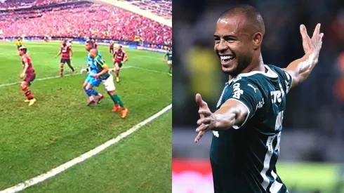 Foto Esq.: Reprodução CBF/VAR e Foto Dir.: Ettore Chiereguini/AGIF - Mayke