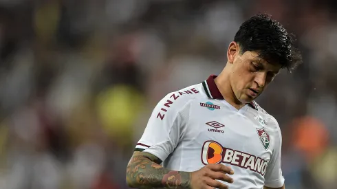 Foto: (Thiago Ribeiro/AGIF) – Gerrmán Cano não começou 2023 da maneira que gostaria no Fluminense
