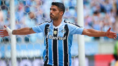 Maxi Franzoi/AGIF- Luis Suárez, atacante do Grêmio
