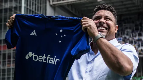 Foto: (Gustavo Aleixo/Cruzeiro) – Ronaldo falou sobre a presença do Cruzeiro no Mané Garrincha, em Brasília
