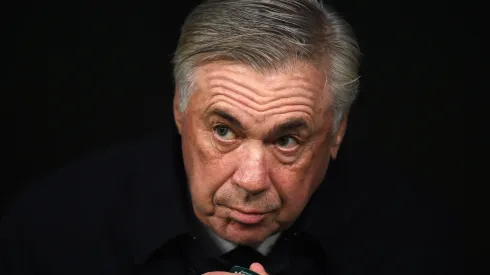 Foto: (Denis Doyle/Getty Images) – Carlo Ancelotti, técnico do Real Madrid, ficou surpreso com a eliminação do Flamengo na semifinal do Mundial de Clubes
