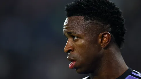 Michael Steele/Getty Images- Vinícius Júnior, atacante do Real Madrid