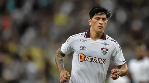 Thiago Ribeiro/AGIF- Germán Cano, centroavante do Fluminense
