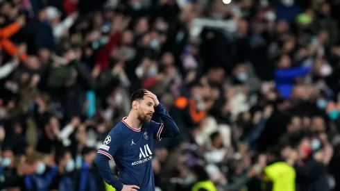 Angel Martinez/Getty Images- Lionel Messi, atacante do PSG
