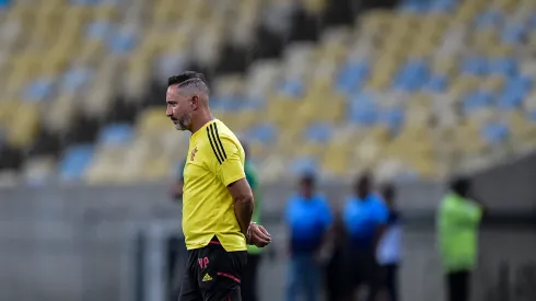 Thiago Ribeiro/AGIF- Vítor Pereira, técnico do Flamengo
