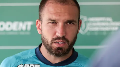 Robson Mafra/AGIF- Willian Farias, volante do Coritiba