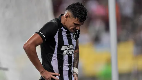 Thiago Ribeiro/AGIF- Tiquinho Soares, centroavante do Botafogo
