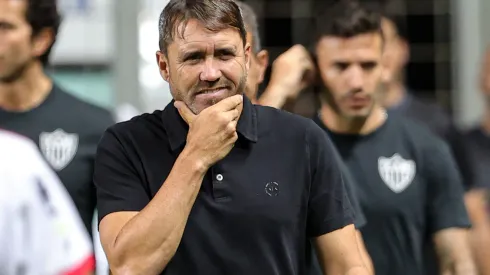 Gilson Junio/AGIF- Eduardo Coudet, técnico do Atlético-MG
