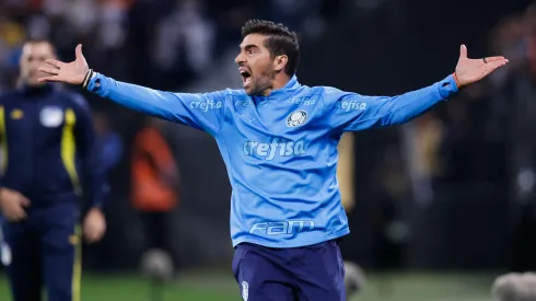 Alexandre Schneider/Getty Images- Abel Ferreira, técnico do Palmeiras
